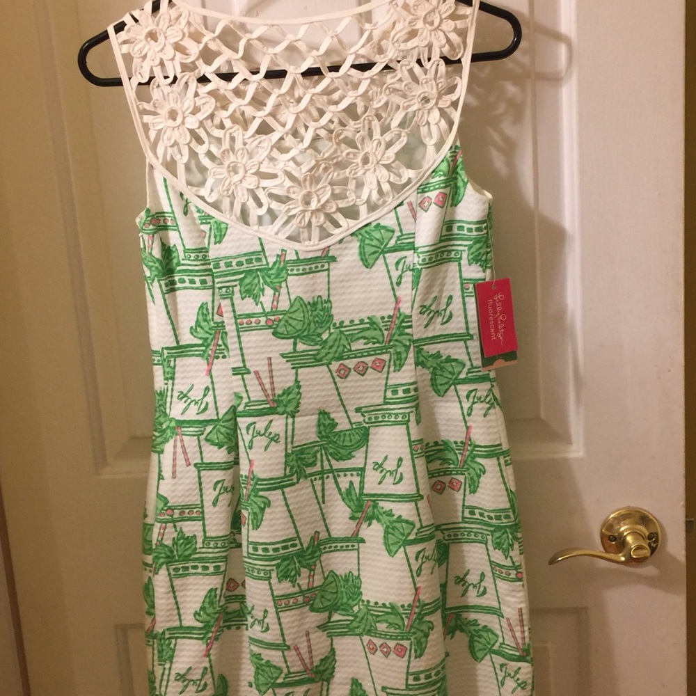 Lilly Pulitzer Just Add Mint Lacina Dress NWT